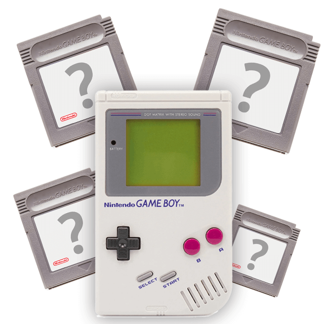 Game Boy Konsole mit Spielen - GAMEBOY - Nintendo Game Boy