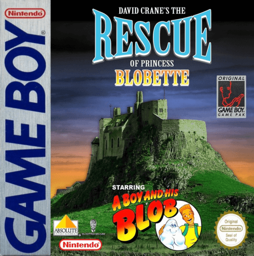 David Crane's The Rescue of Princess Blobette - GAMEBOY - Nintendo Game Boy