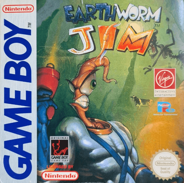Earthworm Jim - GAMEBOY - Nintendo Game Boy