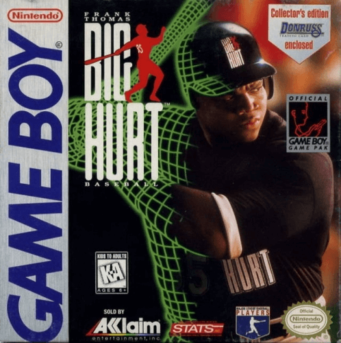 Frank Thomas: Big Hurt Baseball - GAMEBOY - Nintendo Game Boy