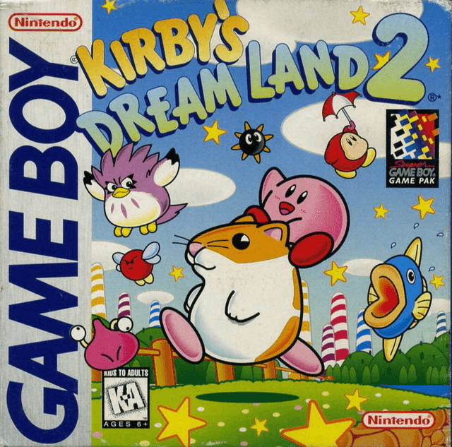 Kirby's Dream Land 2 - GAMEBOY - Nintendo Game Boy - Packshots