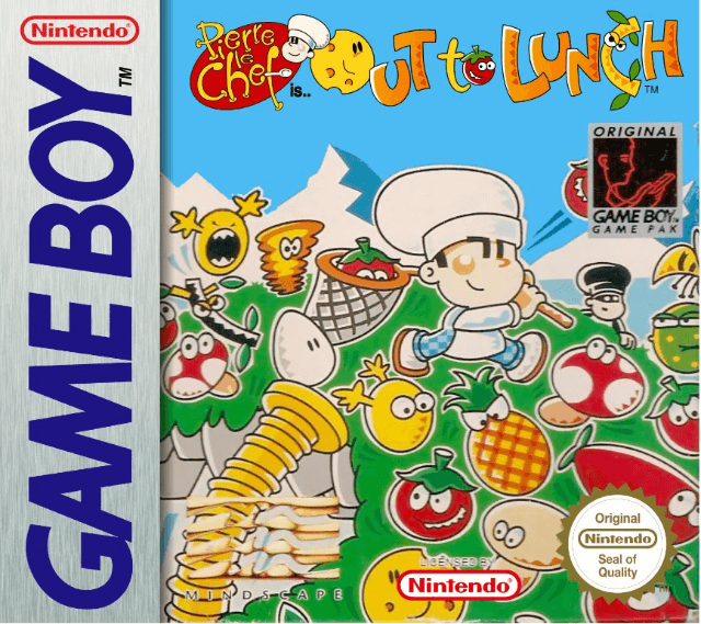 Pierre le Chef is... Out to Lunch - GAMEBOY - Nintendo Game Boy