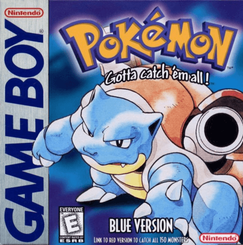 Pokémon Blue Version - GAMEBOY - Nintendo Game Boy