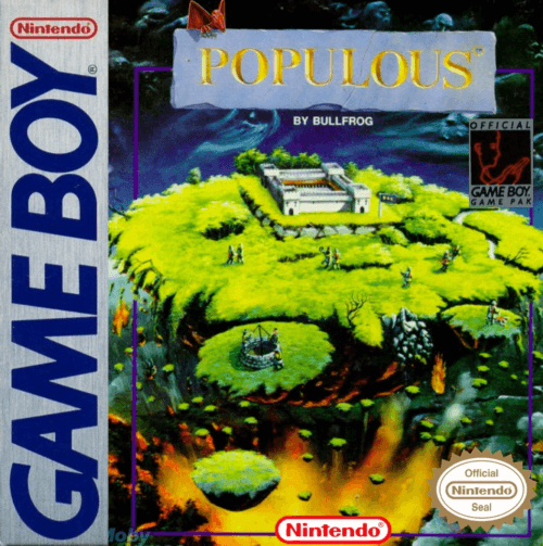 Populous - GAMEBOY - Nintendo Game Boy - Packshots