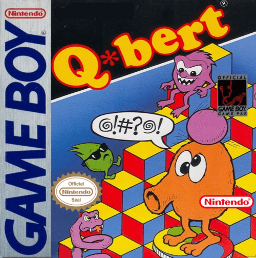 Q*bert - GAMEBOY - Nintendo Game Boy - Packshots