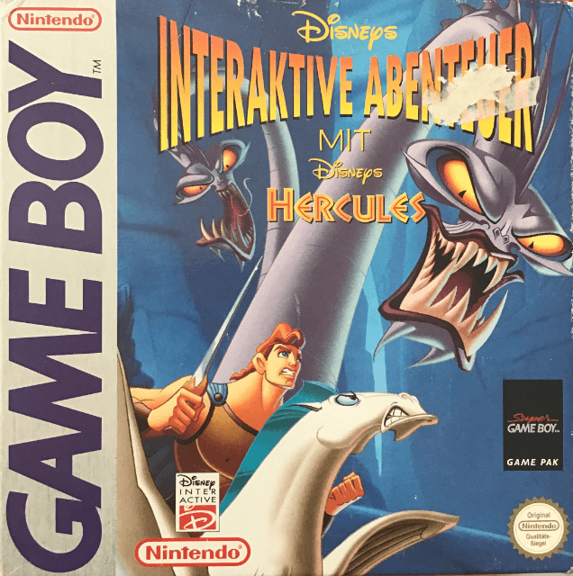 Disneys Interaktive Abenteuer mit Disneys Hercules - GAMEBOY - Nintendo Game Boy