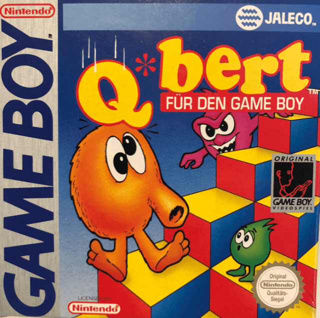 Q*bert - GAMEBOY - Nintendo Game Boy - Packshots