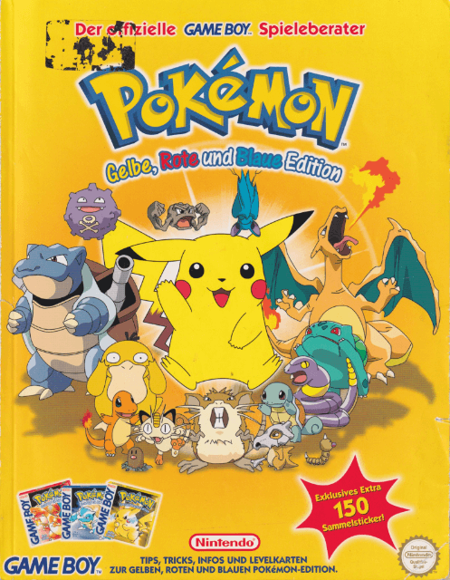 Pokémon - Gelbe, Rote und Blaue Edition - GAMEBOY - Nintendo Game Boy - Packshots