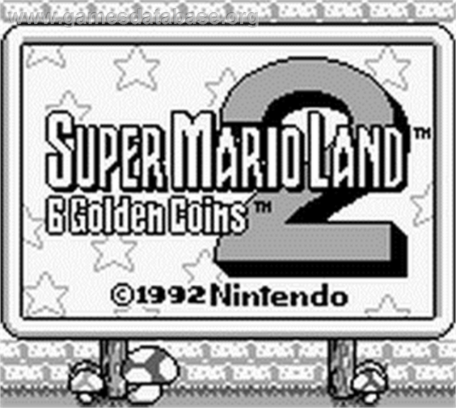 Super Mario Land 2: 6 Golden Coins - GAMEBOY - Nintendo Game Boy - Titles
