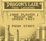 Dragon's Lair: The Legend - GAMEBOY - Nintendo Game Boy - Titles