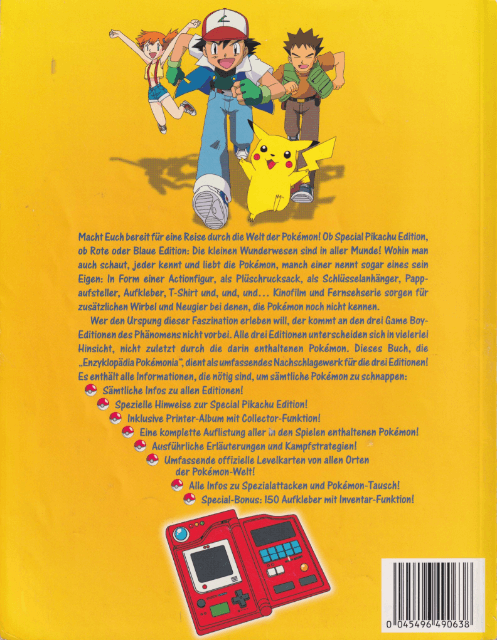 Pokémon - Gelbe, Rote und Blaue Edition - GAMEBOY - Nintendo Game Boy - Titles