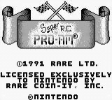 Super R.C. Pro-Am - GAMEBOY - Nintendo Game Boy - Titles