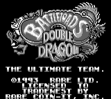 Battletoads & Double Dragon - GAMEBOY - Nintendo Game Boy - Titles
