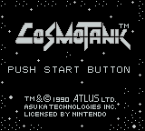 Cosmo Tank - GAMEBOY - Nintendo Game Boy - Titles