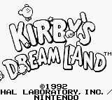 Kirby's Dream Land - GAMEBOY - Nintendo Game Boy - Titles