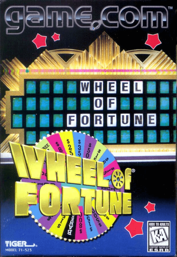 Wheel of Fortune - GAMECOM - Tiger Electronics Game.com