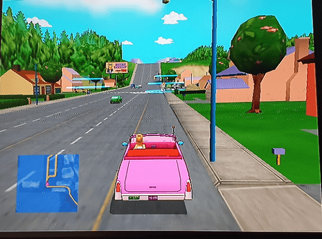 The Simpsons: Road Rage - GAMECUBE - Nintendo GameCube - Ingames