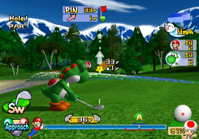Mario Golf: Toadstool Tour - GAMECUBE - Nintendo GameCube - Ingames