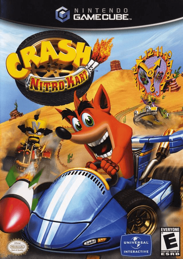Crash Nitro Kart - GAMECUBE - Nintendo GameCube - Packshots