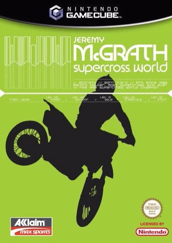 Jeremy McGrath Supercross World - GAMECUBE - Nintendo GameCube