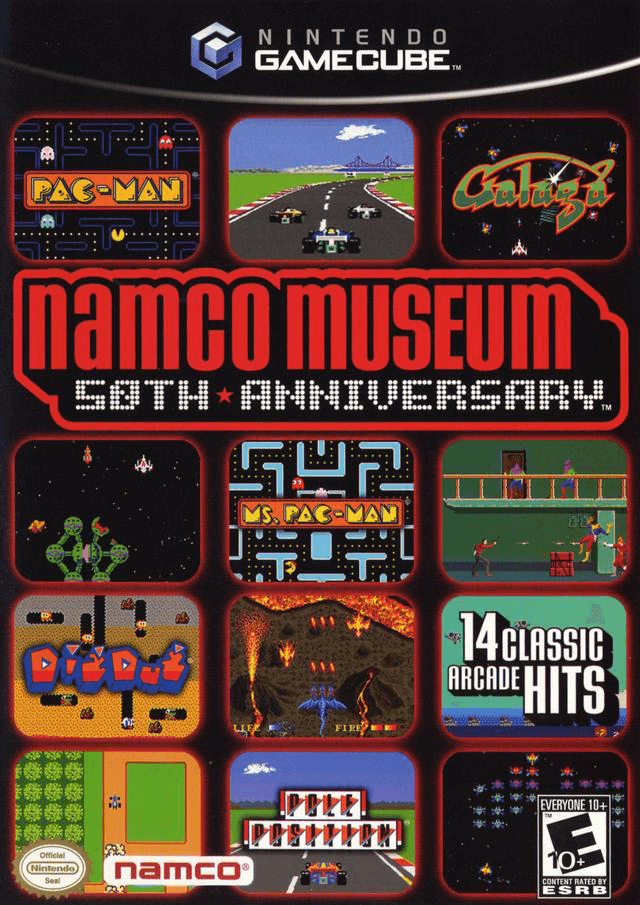 Namco Museum 50th Anniversary - GAMECUBE - Nintendo GameCube - Packshots