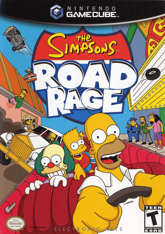 The Simpsons: Road Rage - GAMECUBE - Nintendo GameCube - Packshots