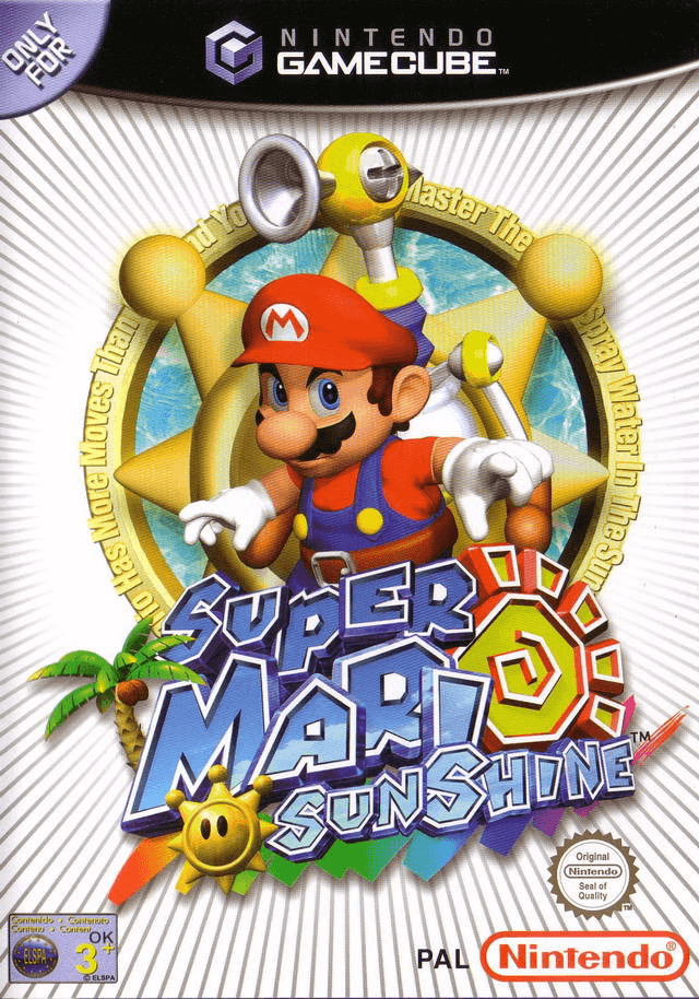 Super Mario Sunshine - GAMECUBE - Nintendo GameCube - Packshots