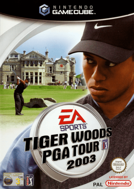 Tiger Woods PGA Tour 2003 - GAMECUBE - Nintendo GameCube - Packshots