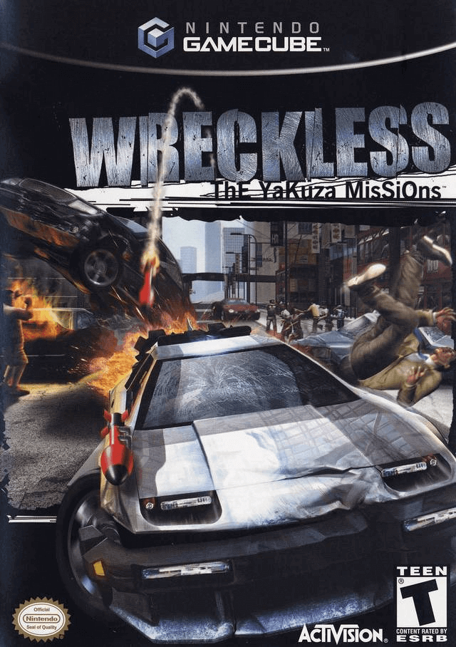 Wreckless: The Yakuza Missions - GAMECUBE - Nintendo GameCube - Packshots
