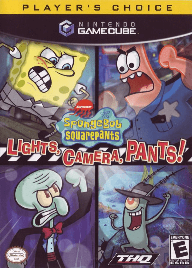 SpongeBob SquarePants: Lights, Camera, Pants! - GAMECUBE - Nintendo GameCube