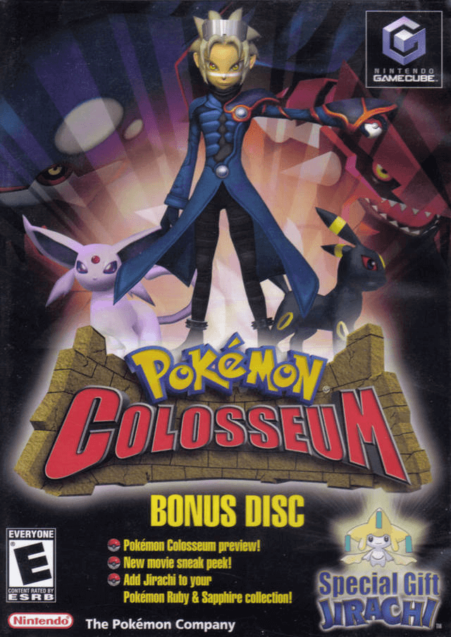 Pokémon Colosseum - GAMECUBE - Nintendo GameCube - Packshots