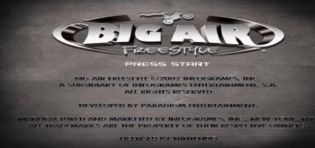 Big Air Freestyle - GAMECUBE - Nintendo GameCube - Titles