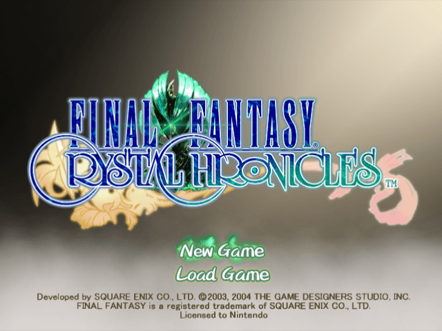 Final Fantasy Crystal Chronicles - GAMECUBE - Nintendo GameCube - Titles