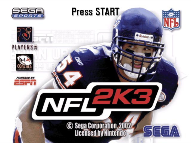 NFL 2K3 - GAMECUBE - Nintendo GameCube - Titles