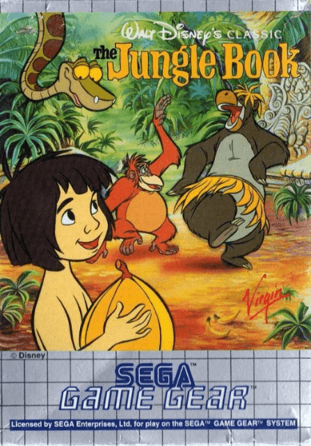 Disney's The Jungle Book - GAMEGEAR - Sega Game Gear