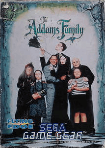 The Addams Family - GAMEGEAR - Sega Game Gear