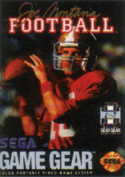 Joe Montana Football - GAMEGEAR - Sega Game Gear