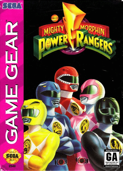 Mighty Morphin Power Rangers - GAMEGEAR - Sega Game Gear