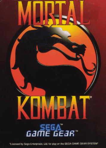 Mortal Kombat - GAMEGEAR - Sega Game Gear