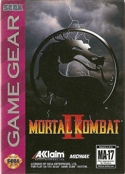 Mortal Kombat II - GAMEGEAR - Sega Game Gear