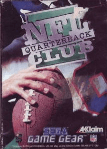 NFL Quarterback Club - GAMEGEAR - Sega Game Gear