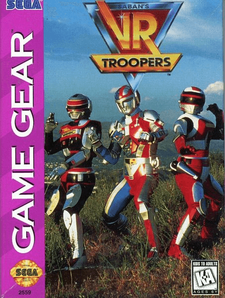 VR Troopers - GAMEGEAR - Sega Game Gear