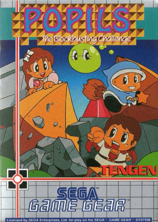 Popils: The Blockbusting Challenge - GAMEGEAR - Sega Game Gear