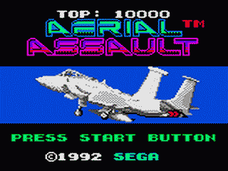 Aerial Assault - GAMEGEAR - Sega Game Gear - Titles