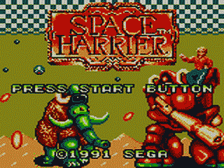 Space Harrier - GAMEGEAR - Sega Game Gear - Titles
