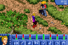 Die Sims brechen aus - GBA - Nintendo Game Boy Advance - Ingames