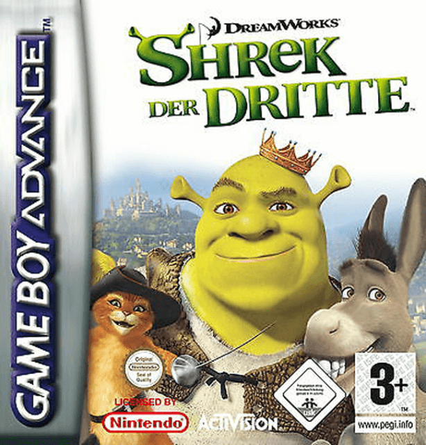 DreamWorks Shrek der Dritte - GBA - Nintendo Game Boy Advance