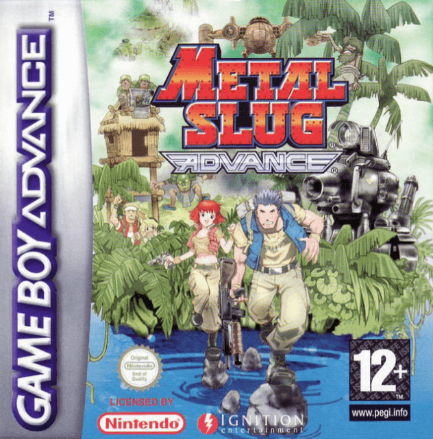 Metal Slug Advance - GBA - Nintendo Game Boy Advance - Packshots