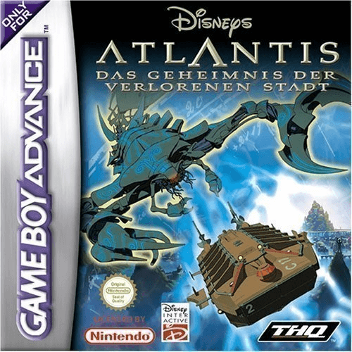 Disneys Atlantis: Das Geheimnis der verlorenen Stadt - GBA - Nintendo Game Boy Advance