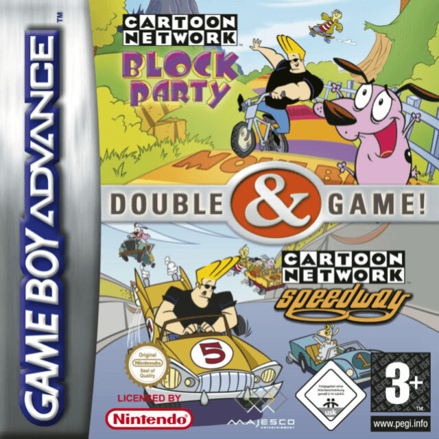 Double Game: Block Party & Speedway - GBA - Nintendo Game Boy Advance